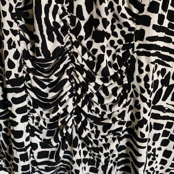 Piccadilly Fashions size 2X open front jacket / blazer made in Canada cool print - Picture 4 of 9